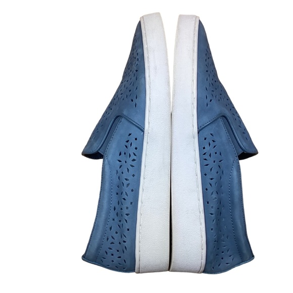 Vionic Splendid Midi Perforated Suede Slip-on Sneaker - Picture 6 of 12